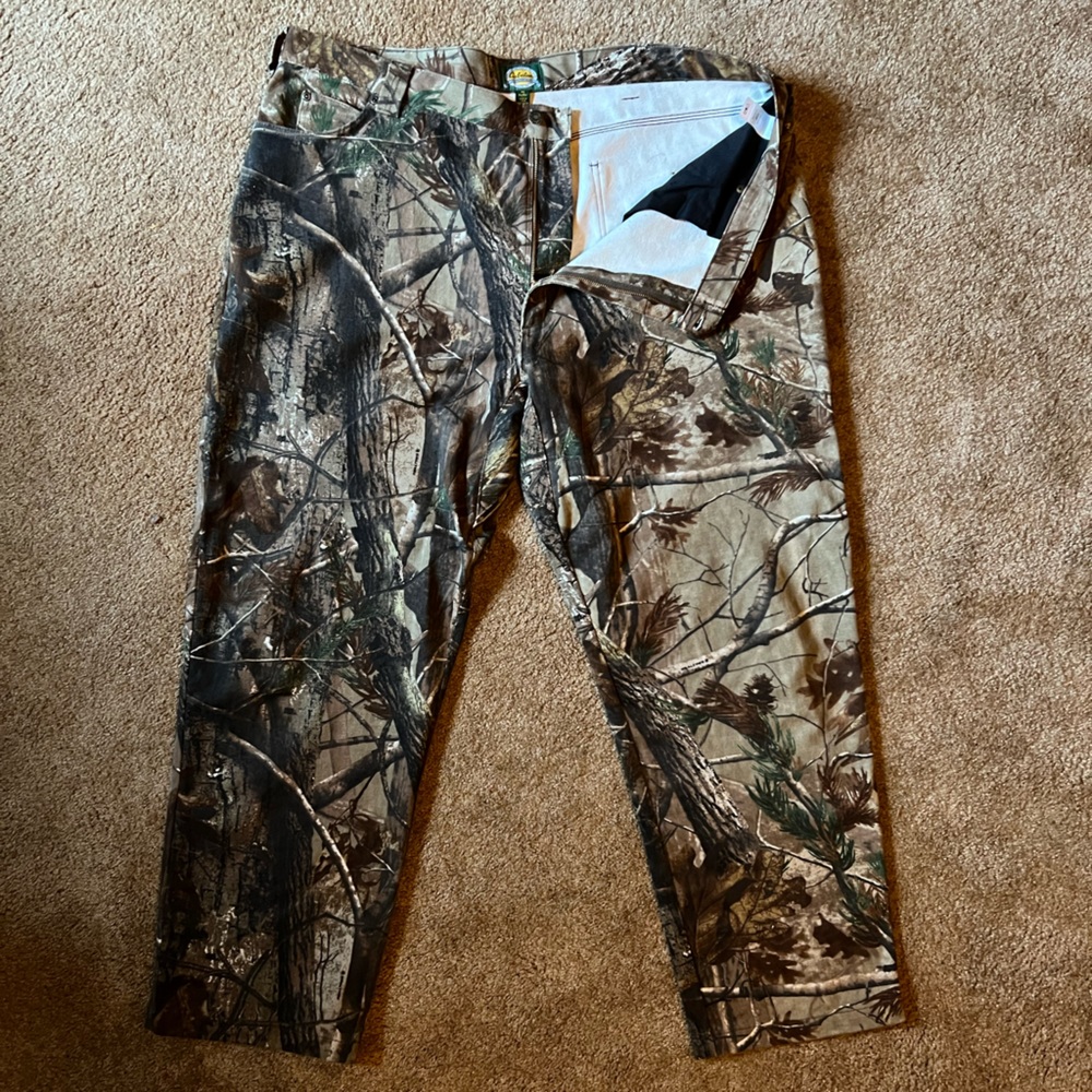 Cabela’s real tree pants.  Size 46.  New without tags!